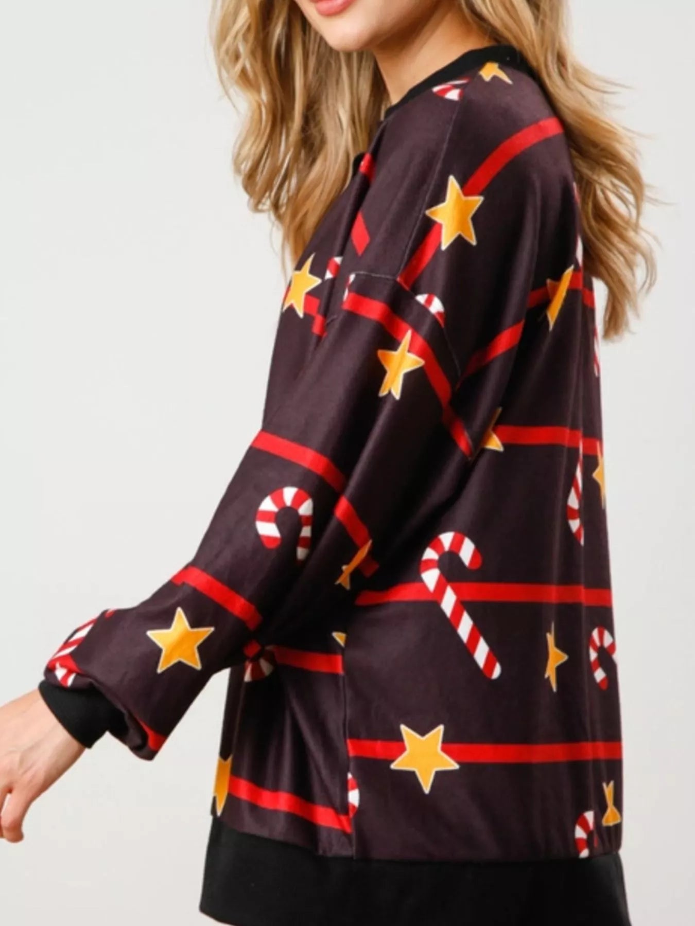 Christmas Long Sleeve Top and Pants Lounge Set -