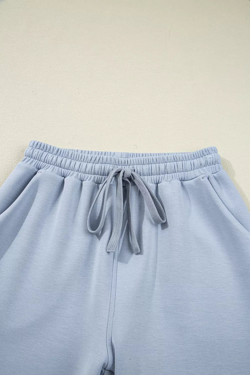 Half Zip Thumbhole Sleeve Hoodie and Pants Set -