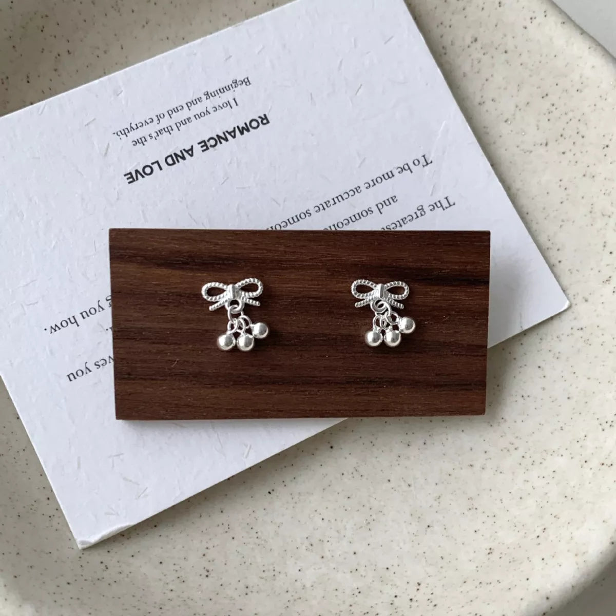 Bowknot Drop Earrings -