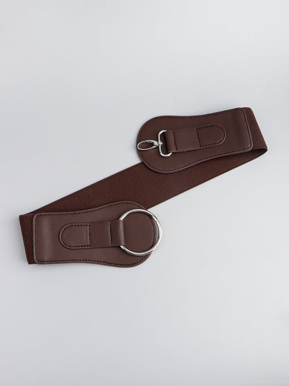 PU Elastic Wide Belt -