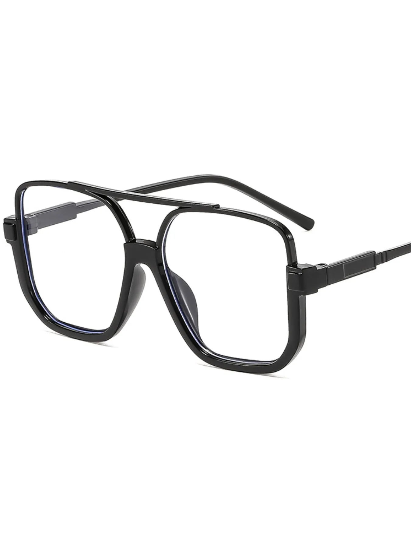 Oversized Square Frame Fashion Sunglasses - styleG One Size