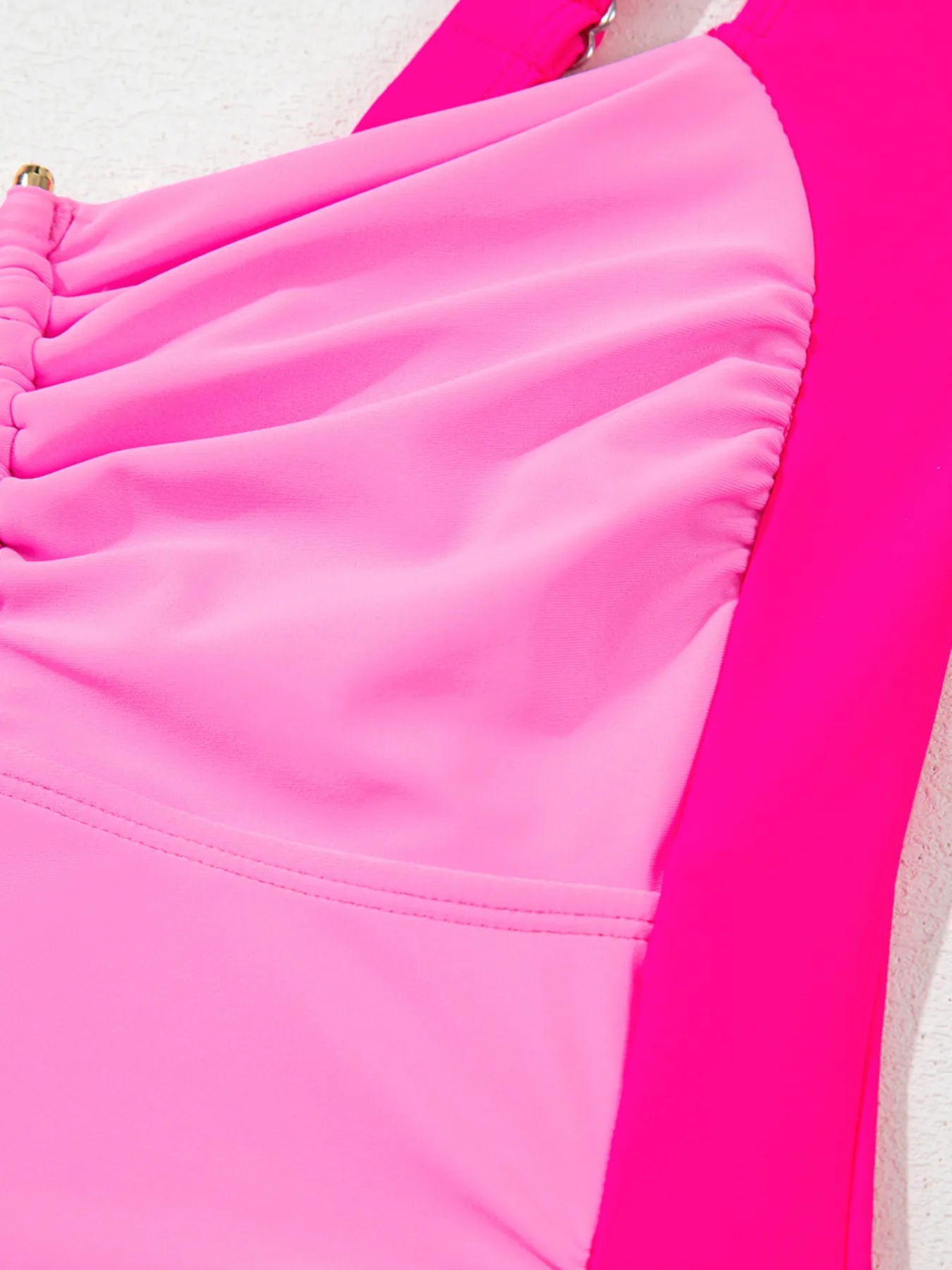 Ruched Tummy Control Tankini Swimsuit -