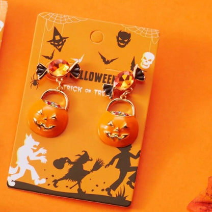 Pumpkin Drop Earrings -