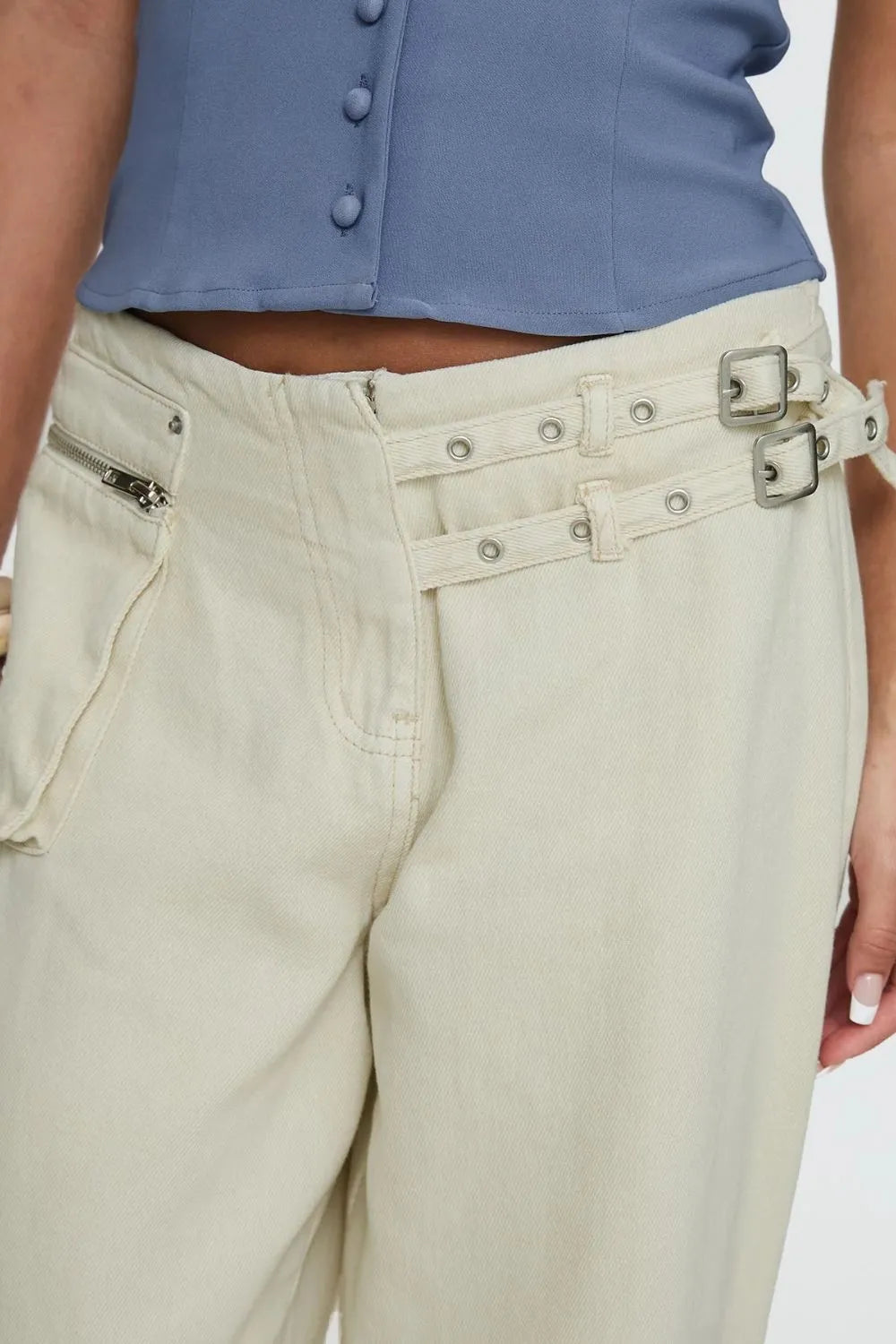 Wide Leg Jeans -