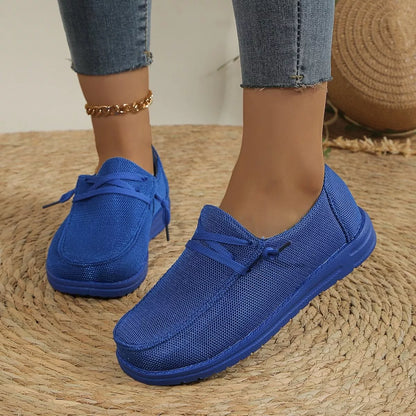 Round Toe Slip-Ons -