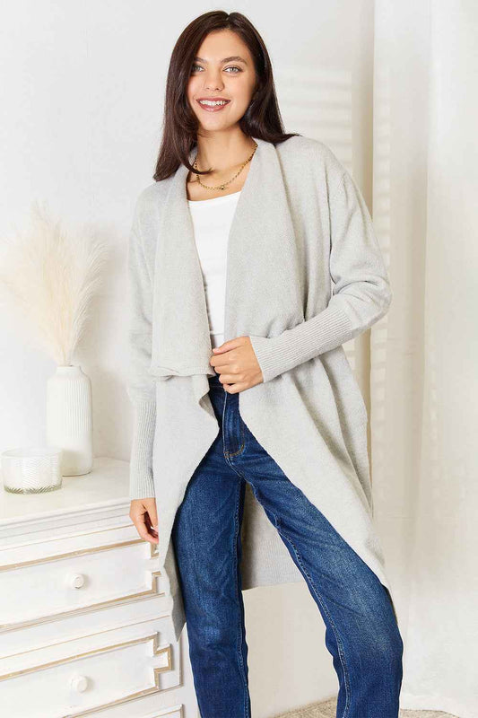Open Front Duster Cardigan