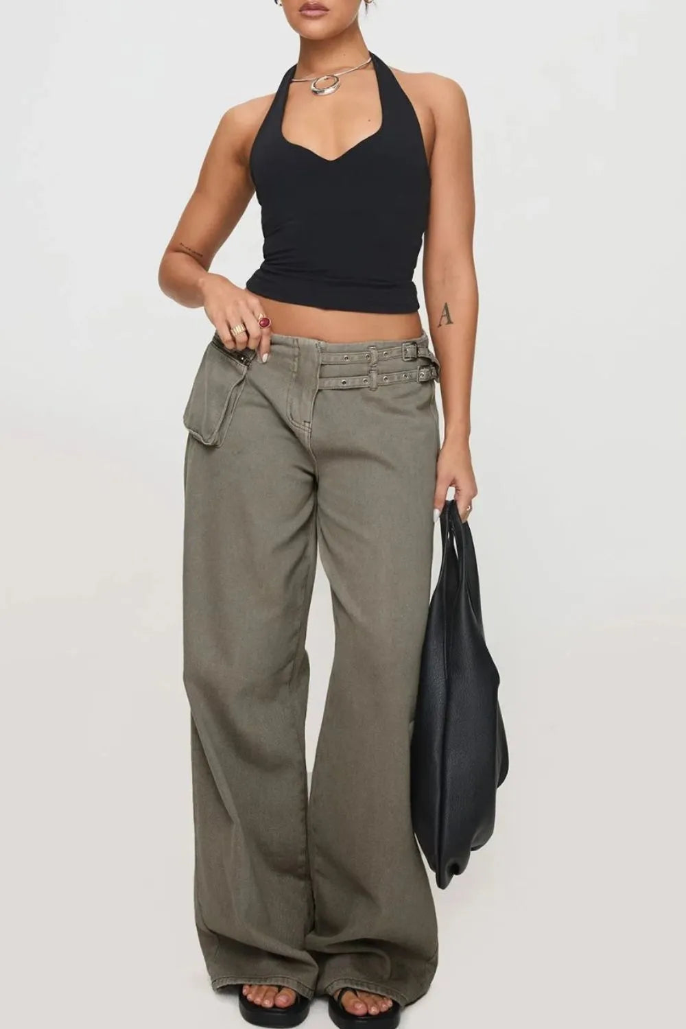 Wide Leg Jeans -