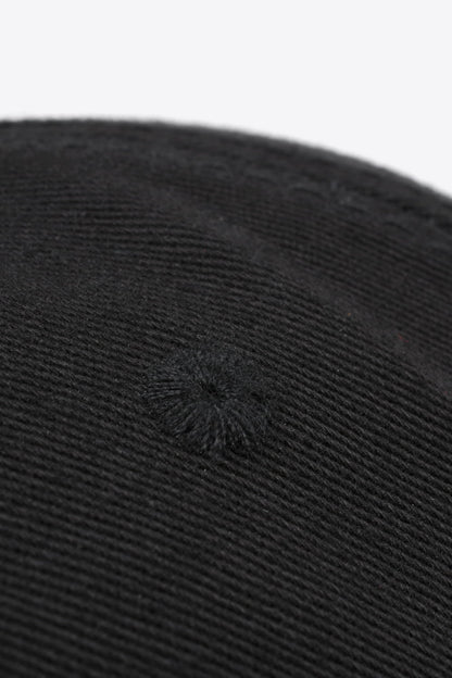 Graphic Distressed Adjustable Baseball Cap -