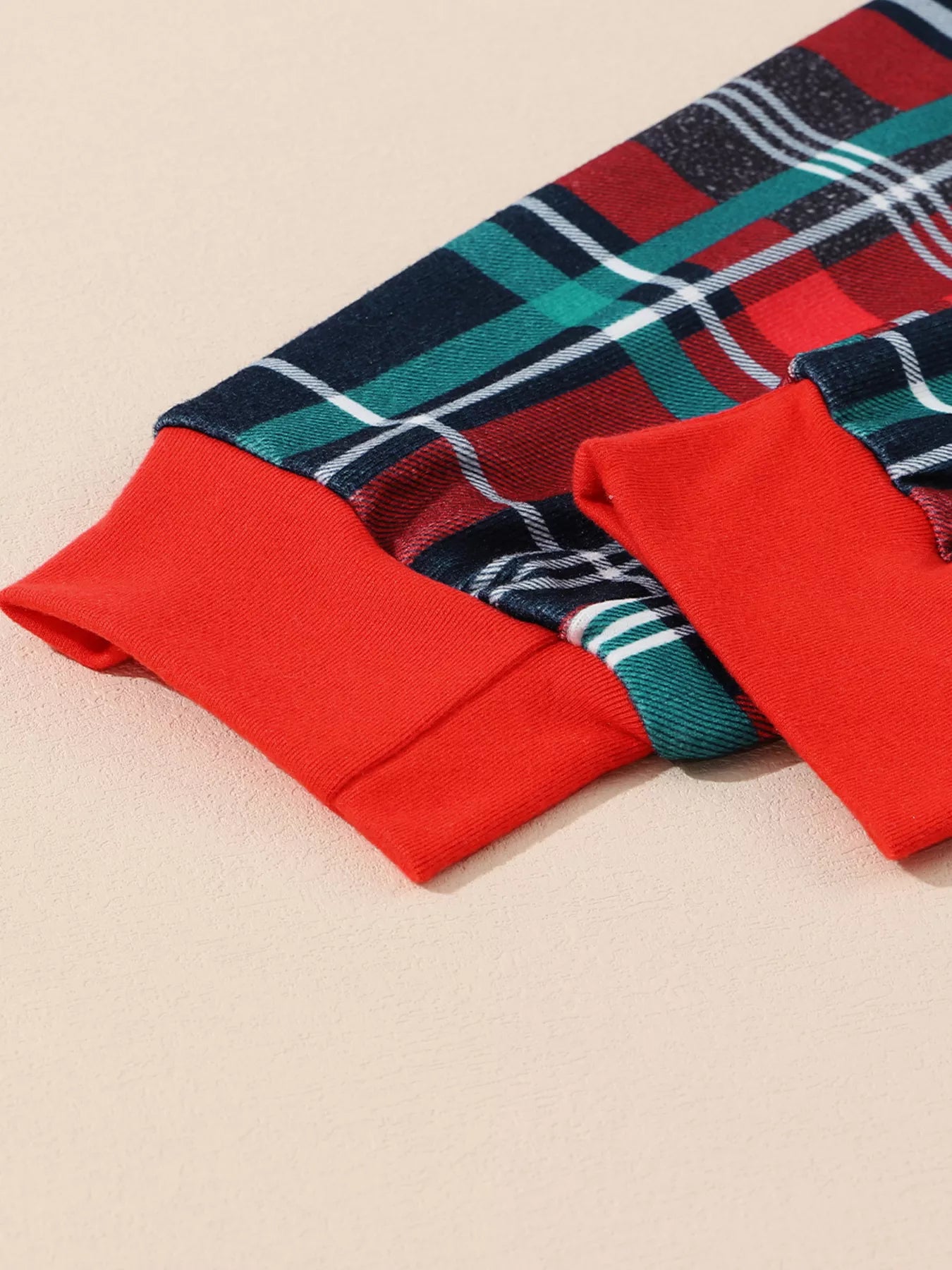 ALL IS BRIGHT Graphic Plaid Pajamas Set -