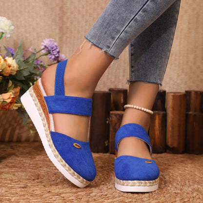 Espadrille Wedge Sandals -