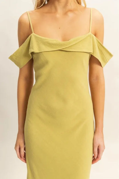 Flattering Fit Cami Maxi Dress -