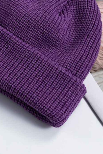 Cozy Rib-Knit Cuff Beanie -