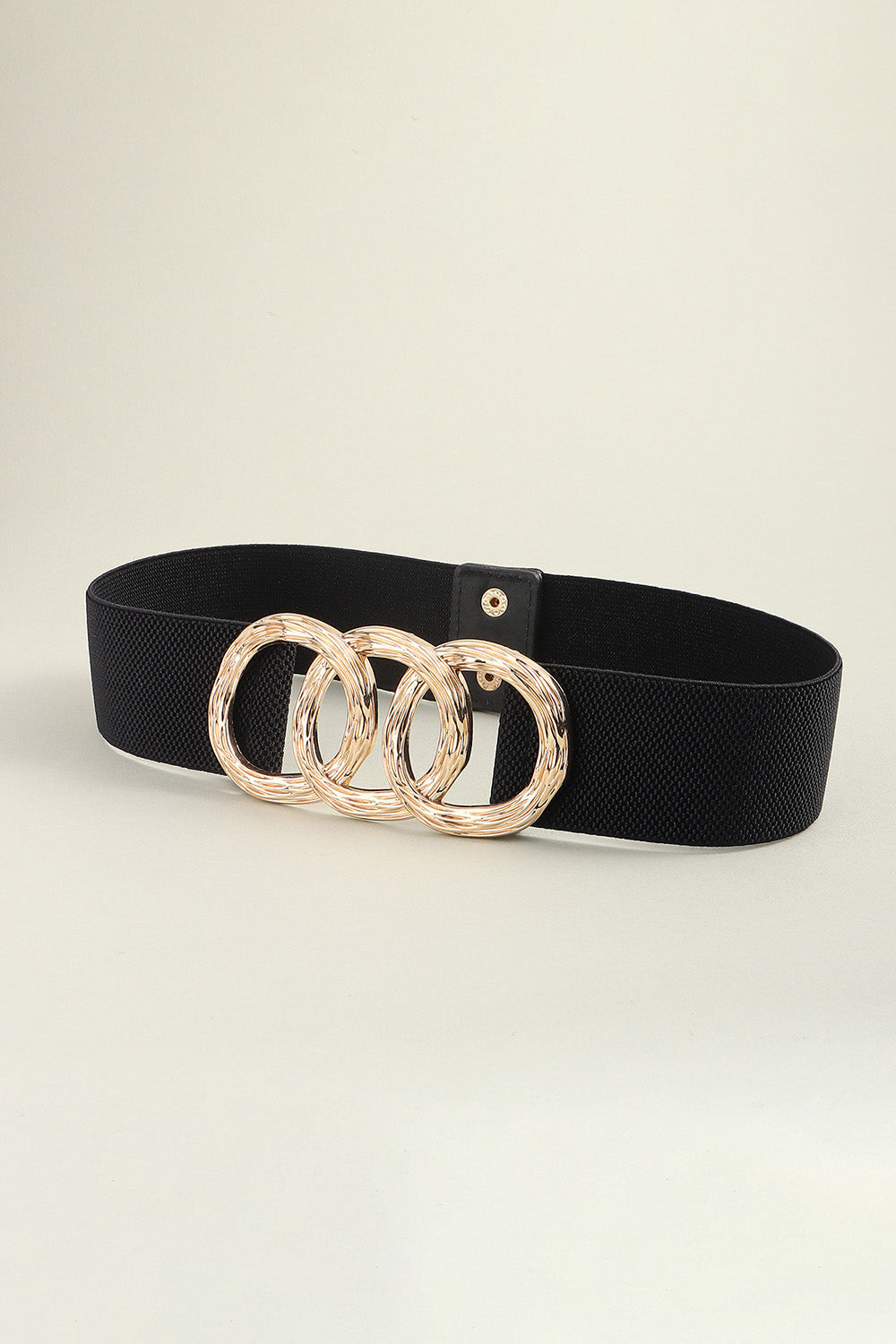 Buckle Elastic Wide Belt -