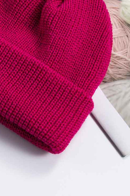 Cozy Rib-Knit Cuff Beanie -