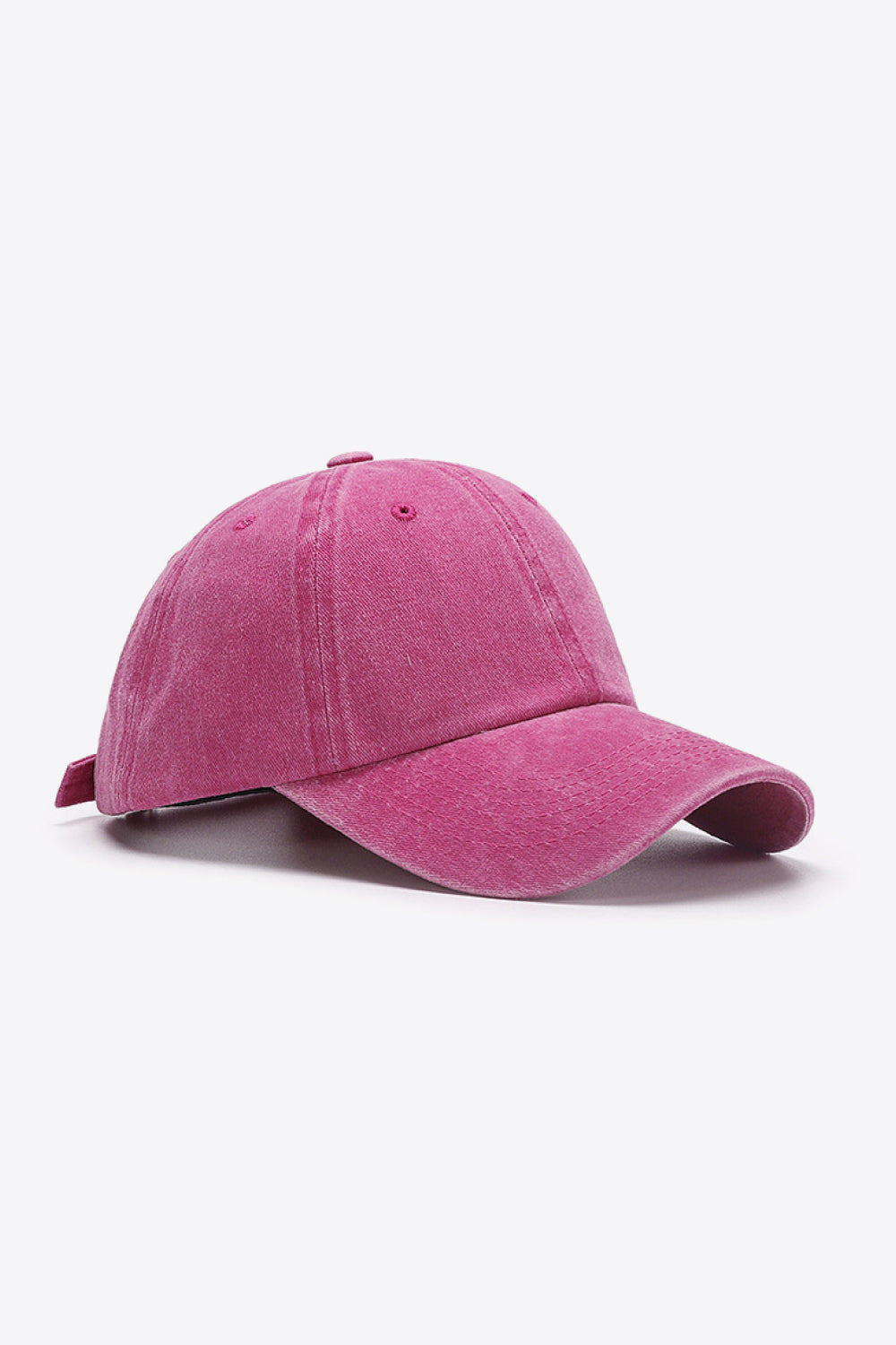 Pleased To Meet You Baseball Cap - Magenta One Size