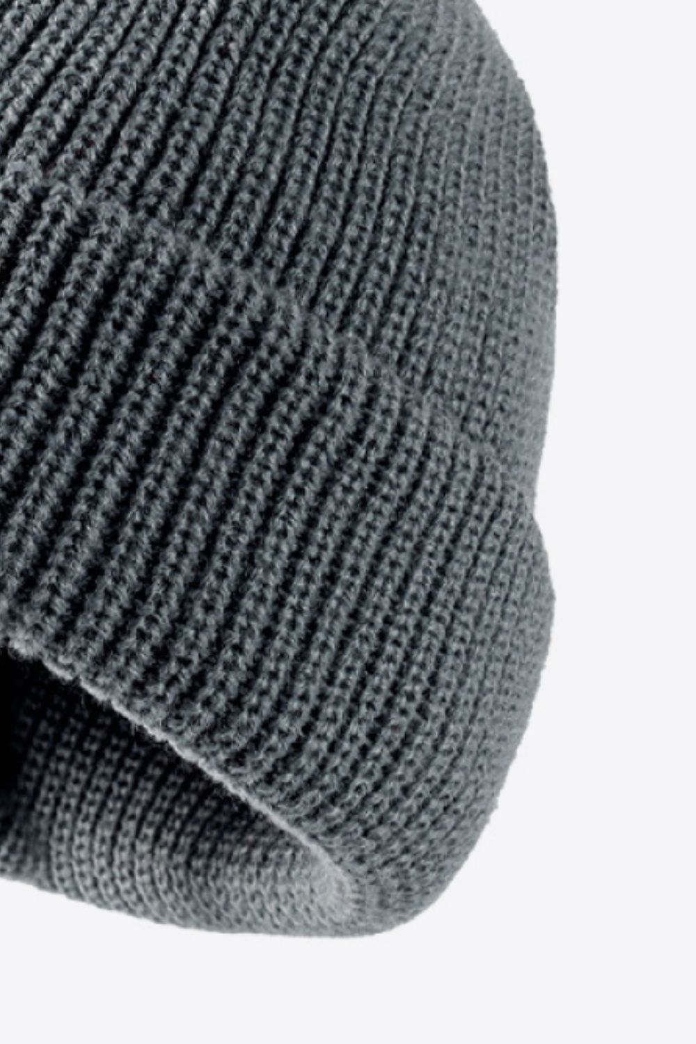 Calling For Winter Rib-Knit Beanie -