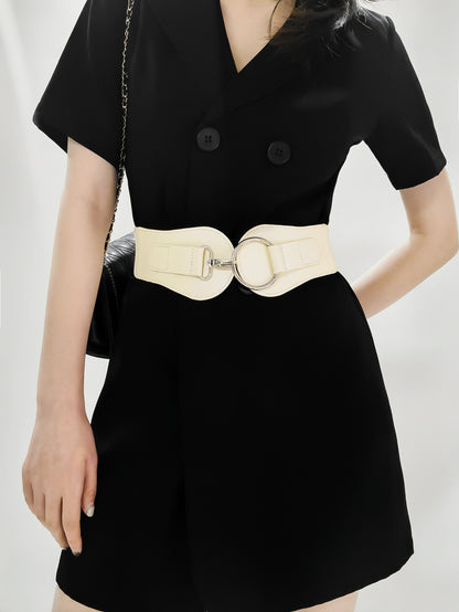 PU Elastic Wide Belt -
