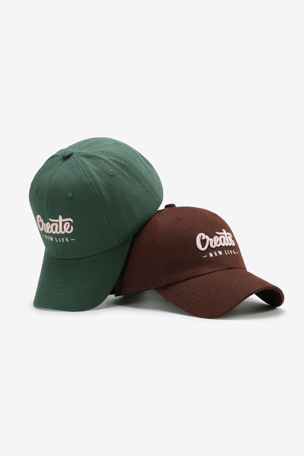 CREATE NEW LIFE Adjustable Cotton Baseball Cap -