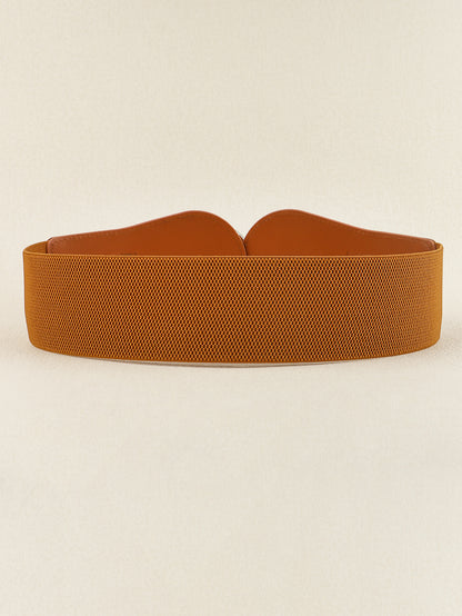 PU Elastic Wide Belt -