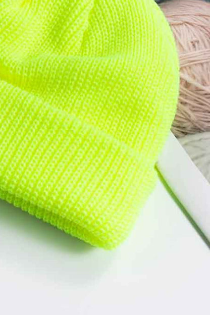 Cozy Rib-Knit Cuff Beanie -