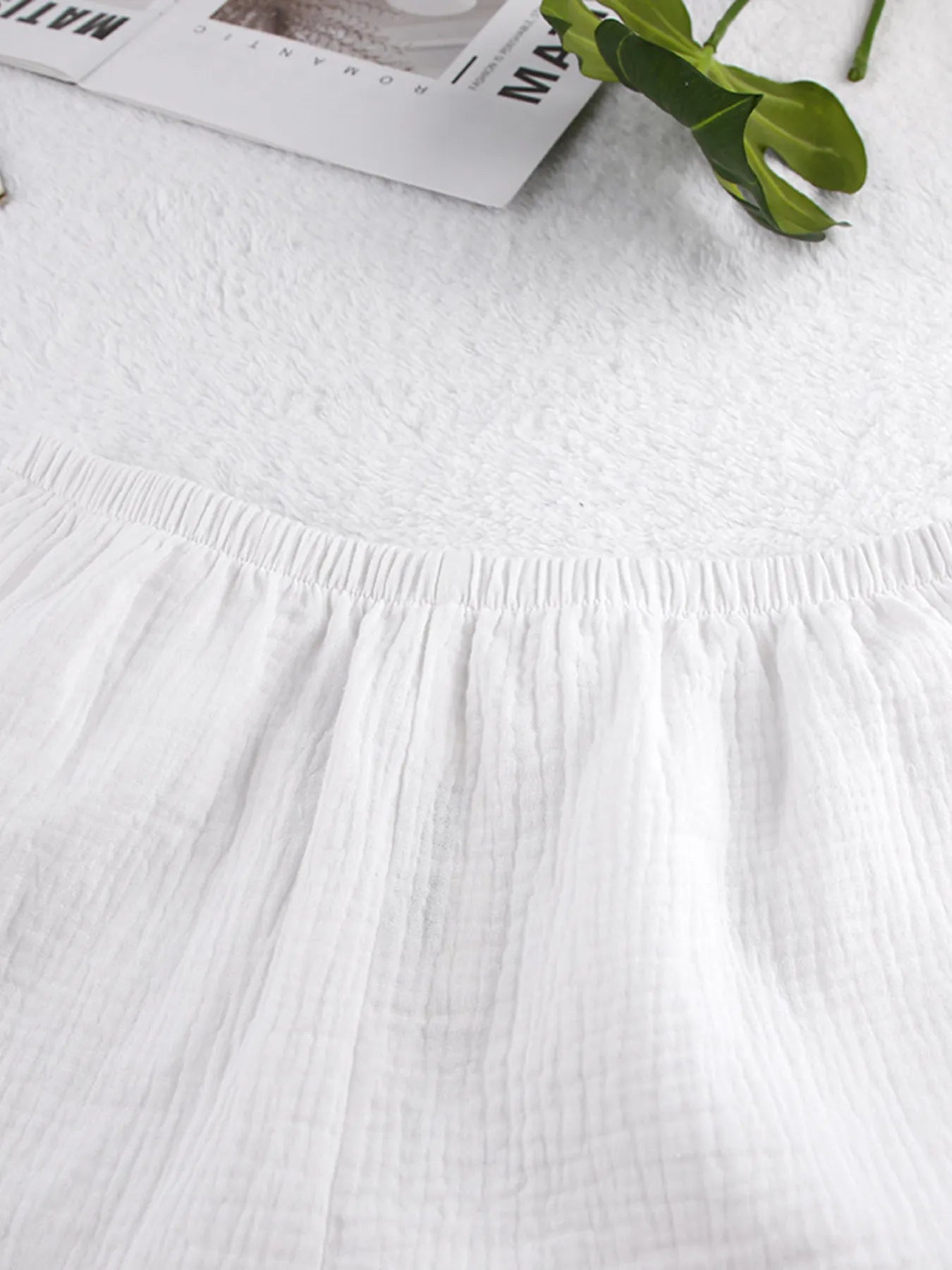 Tie Front Cami and Shorts Lounge Set -