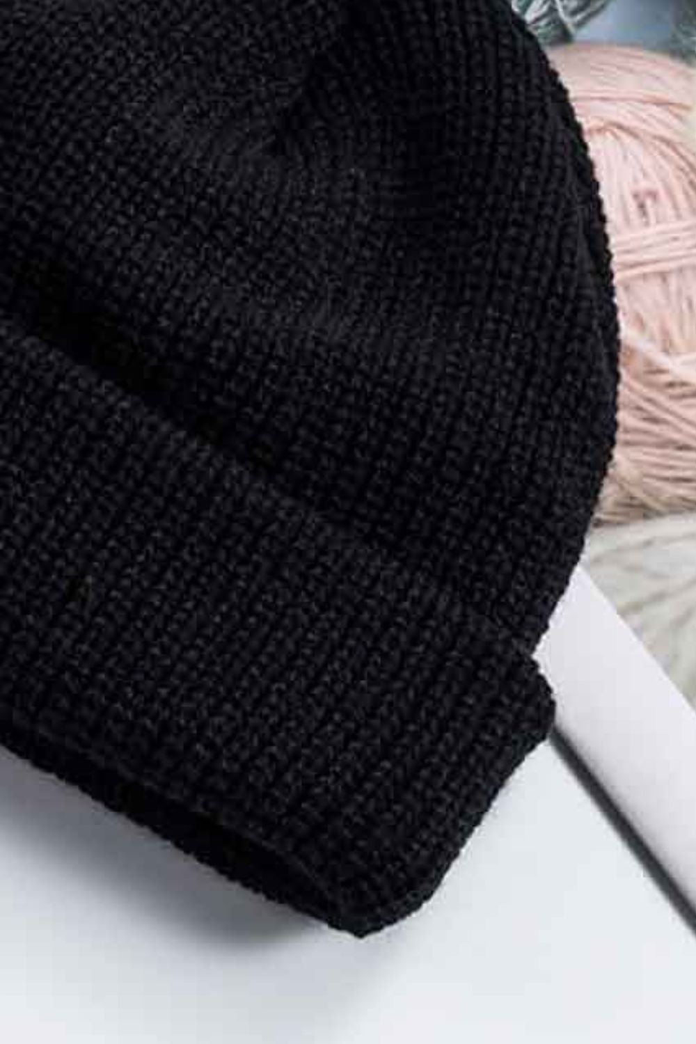 Cozy Rib-Knit Cuff Beanie -