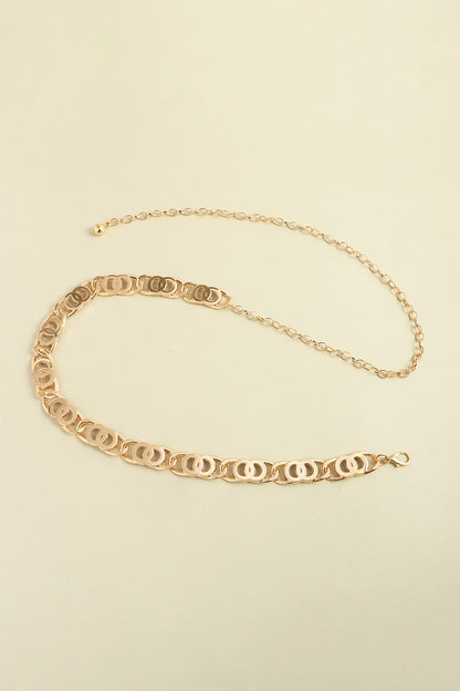 Alloy Lobster Clasp Belt -