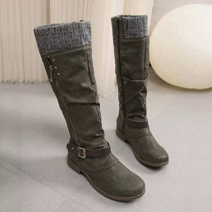 Knee High Slouch Boots -