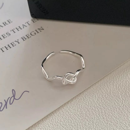 Lightweight Knot Open Ring -