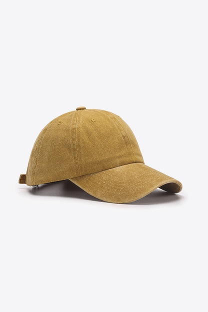 Pleased To Meet You Baseball Cap - Mustard One Size