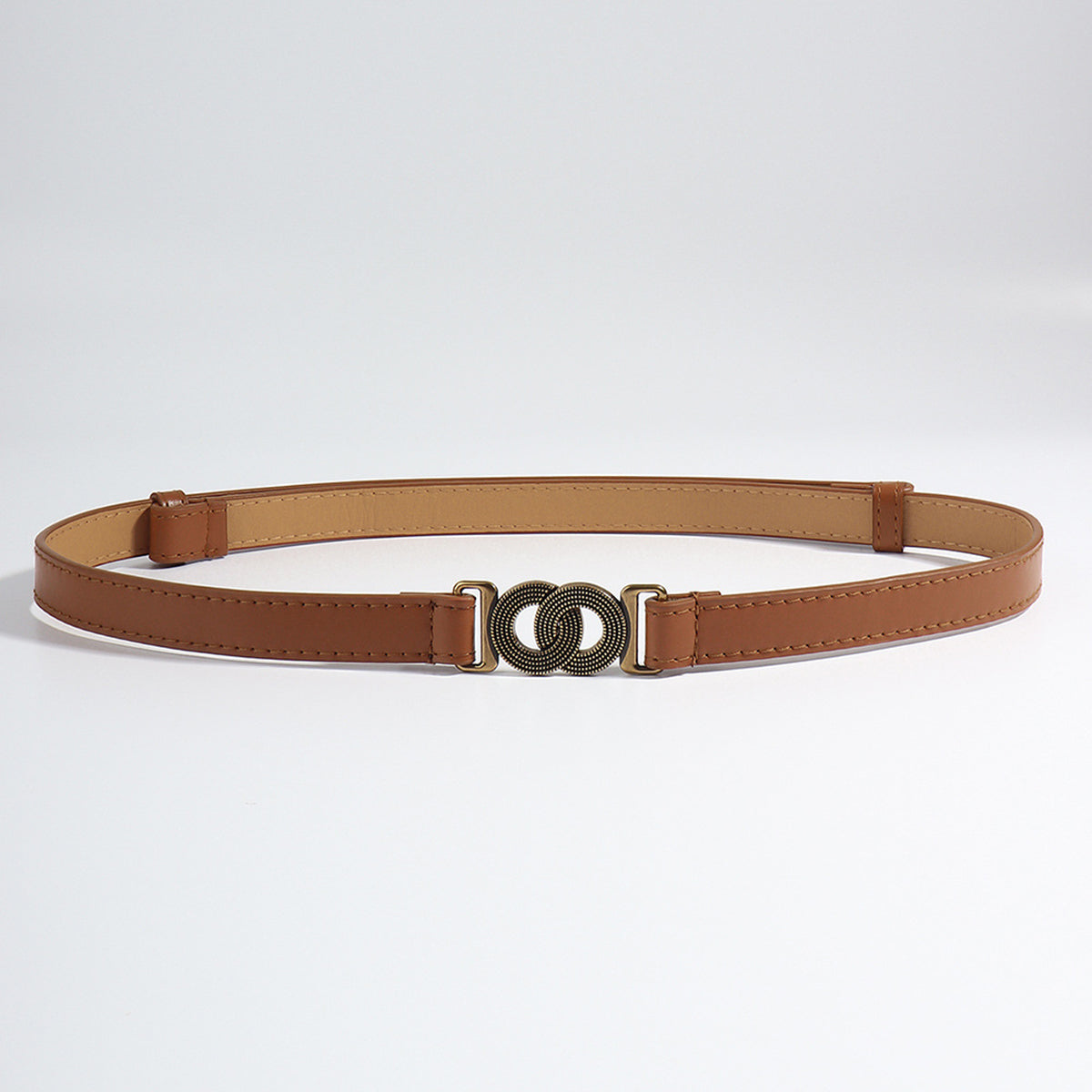 Alloy Buckle PU Belt -