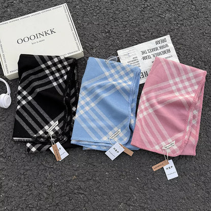 Classic Plaid Scarf -