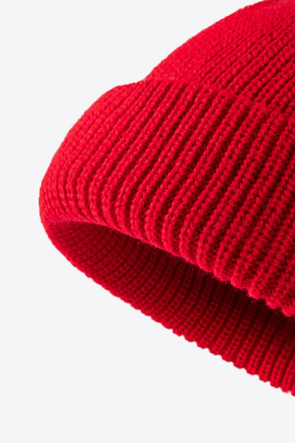 Calling For Winter Rib-Knit Beanie -
