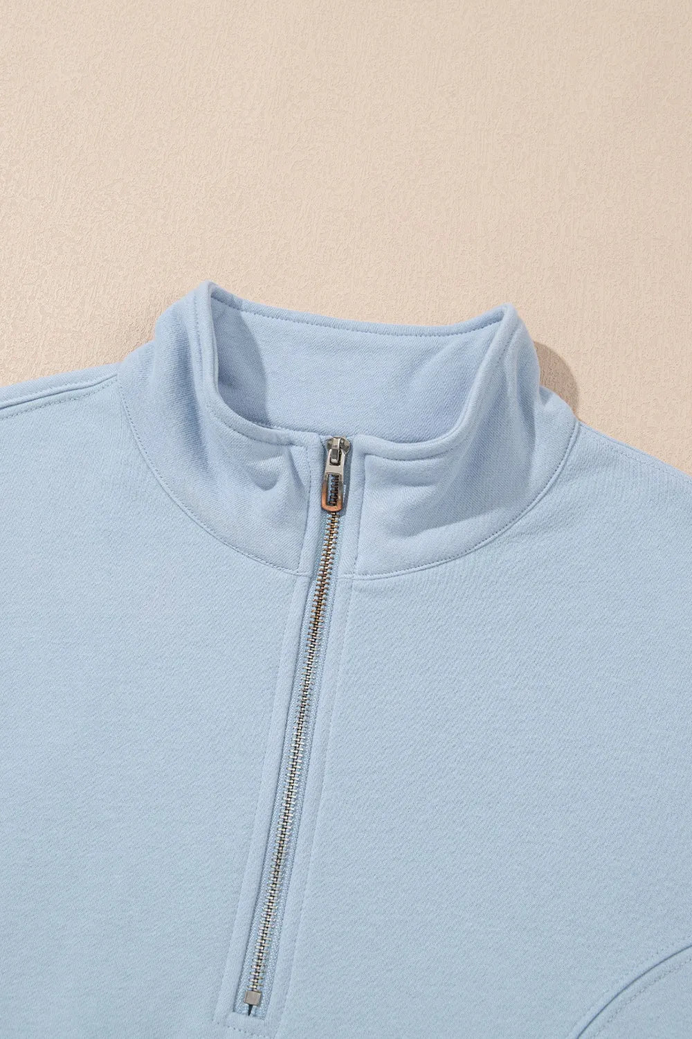 Half Zip Long Sleeve Top and Joggers Set -