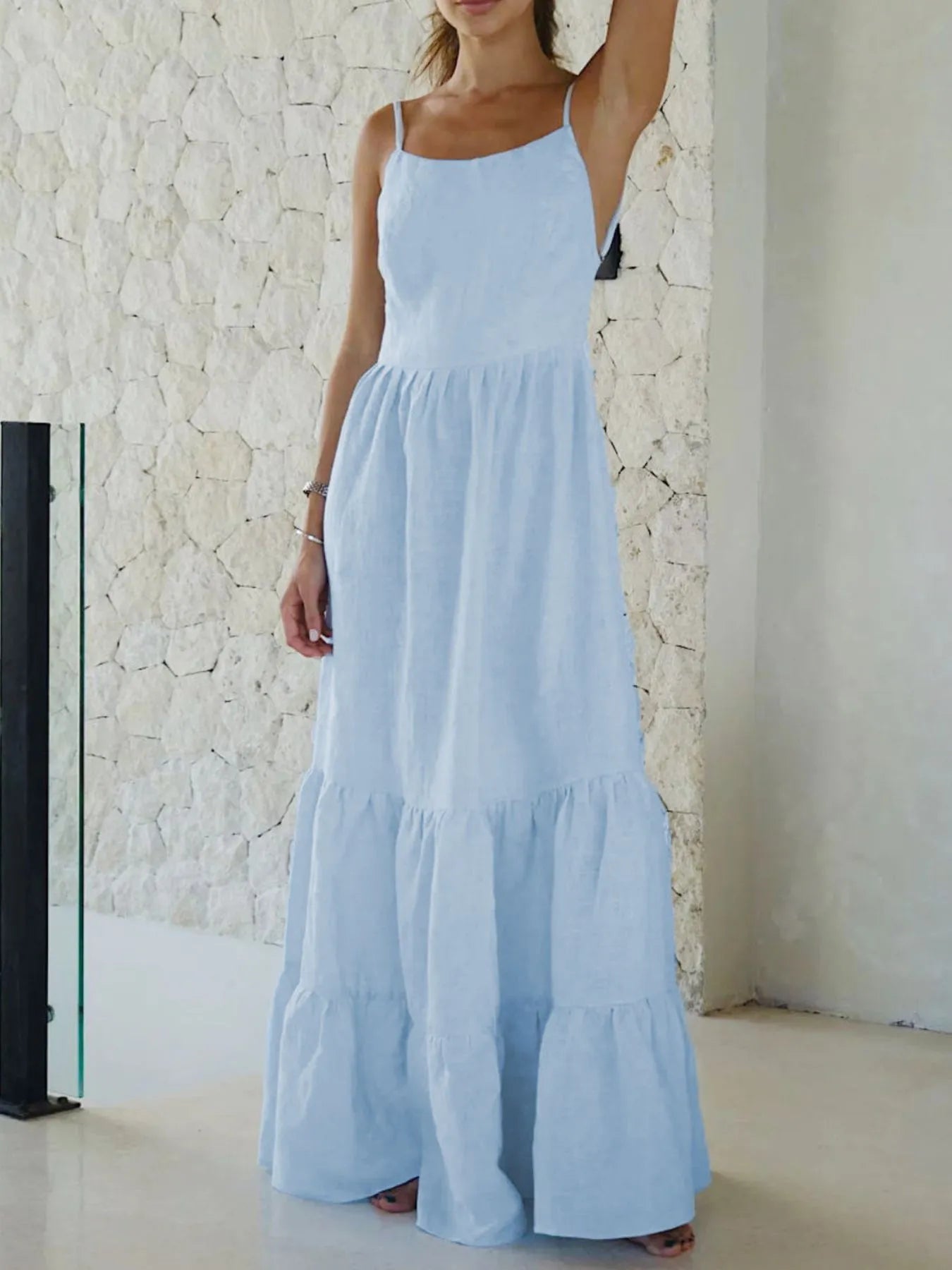 Tiered Maxi Cami Dress -