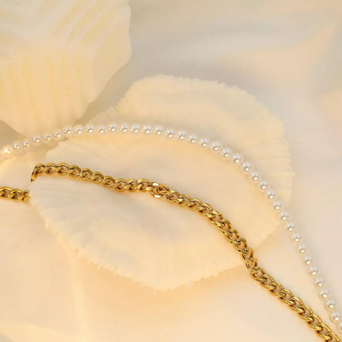 Pearl Toggle Necklace -