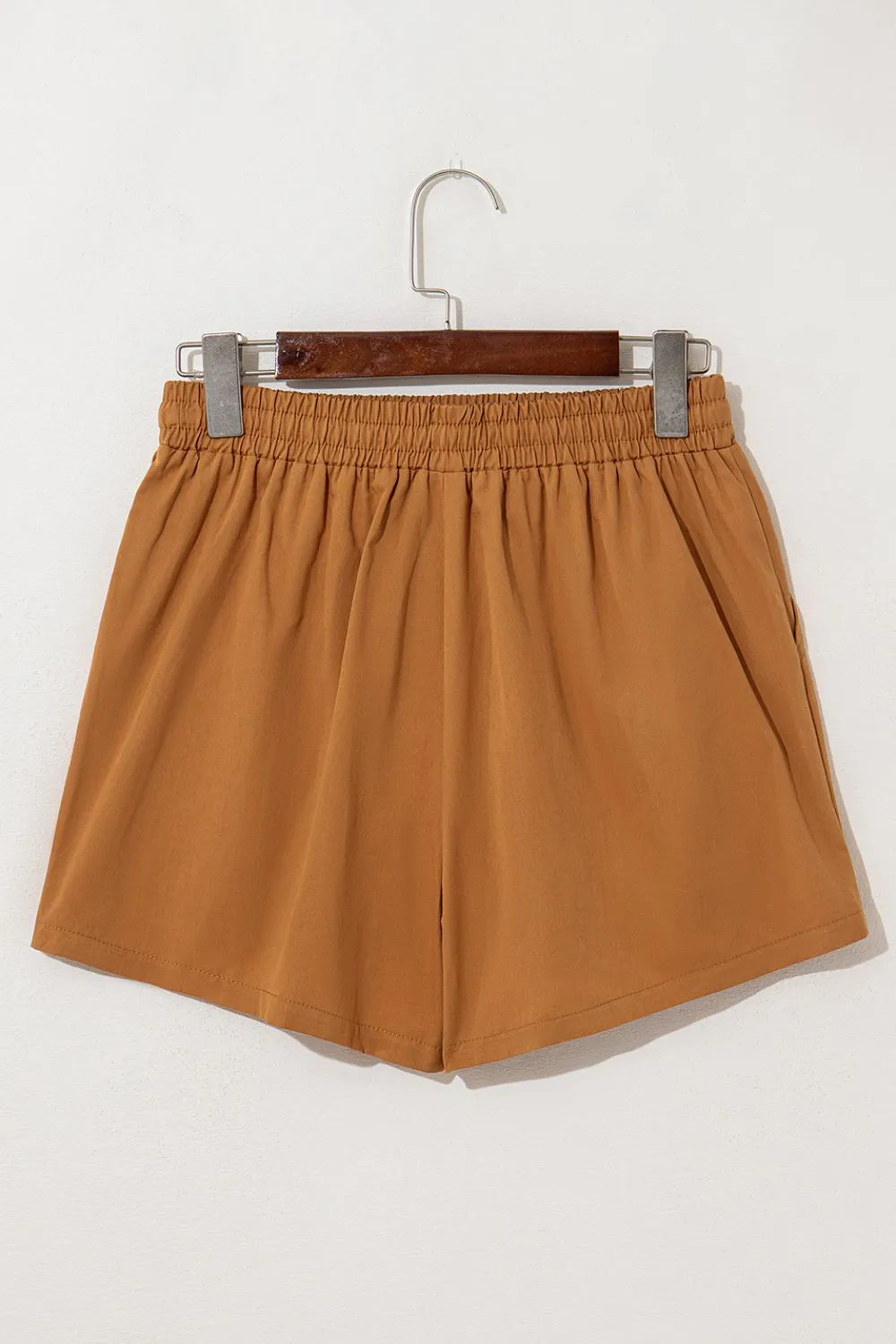 Boho Tasseled Elastic Waist Casual Shorts -