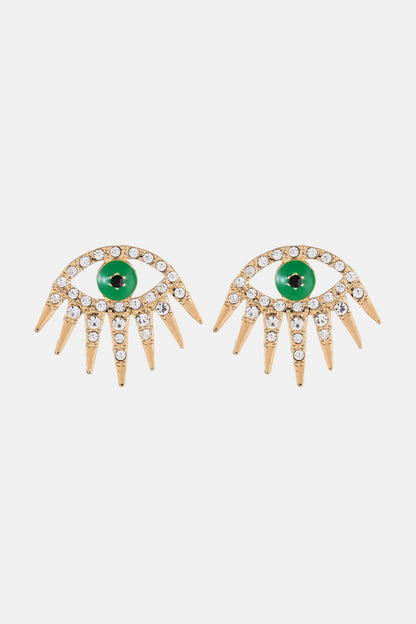 Evil Eye Dangle Earrings | AdoreStarr