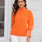 Turtle Neck Long Sleeve Pullover Sweater | AdoreStarr