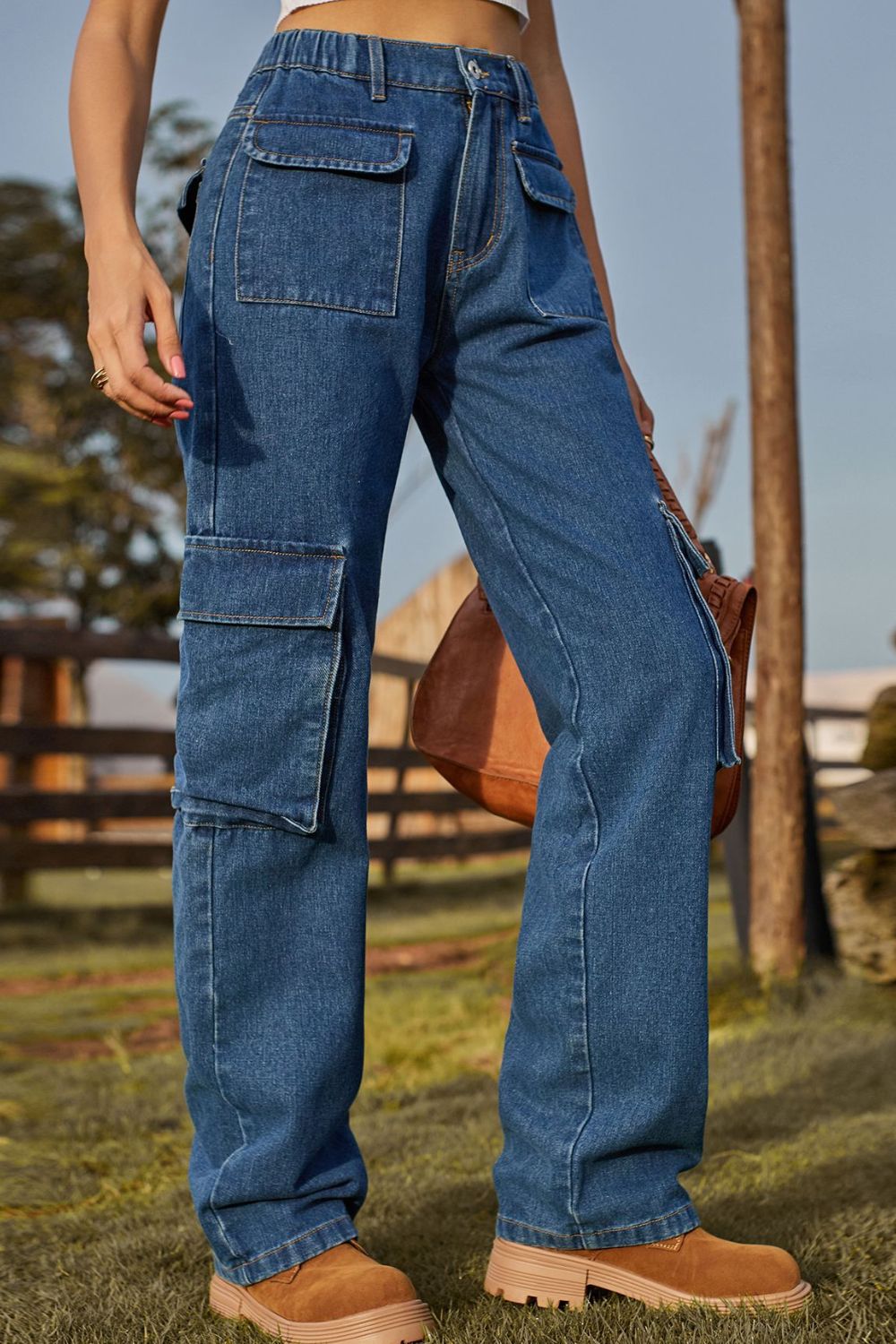 Loose Fit Long Jeans | AdoreStarr