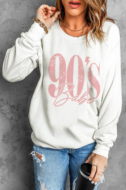 90's BABE Sweatshirt | AdoreStarr