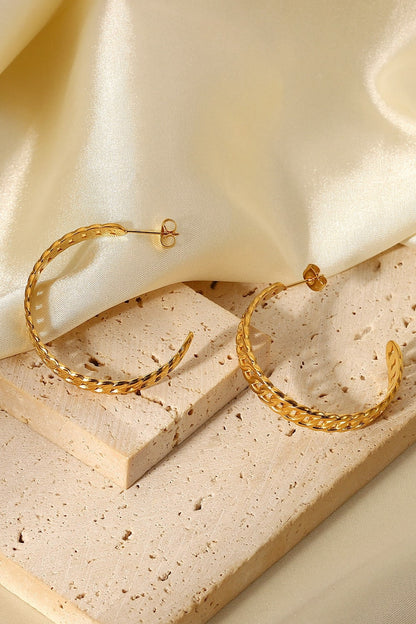 Crushing On You Hoop Earrings | AdoreStarr