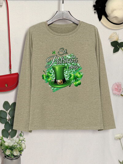 ST. PATRICK'S DAY Round Neck T-Shirt | AdoreStarr