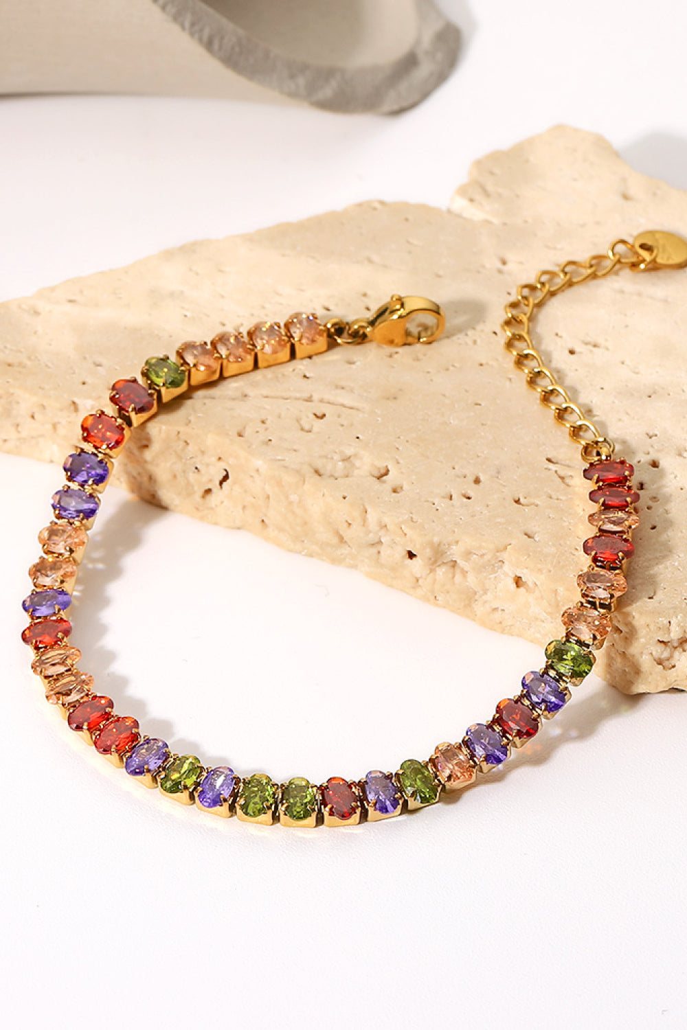 Multicolored Zircon Bracelet | AdoreStarr