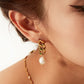 Stainless Steel Pearl Earrings | AdoreStarr