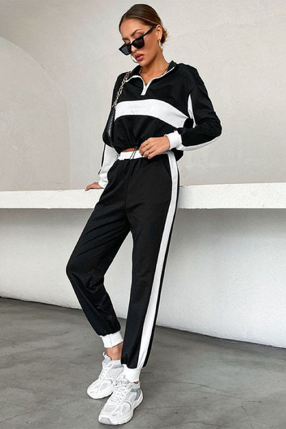 Striped Joggers Set | AdoreStarr