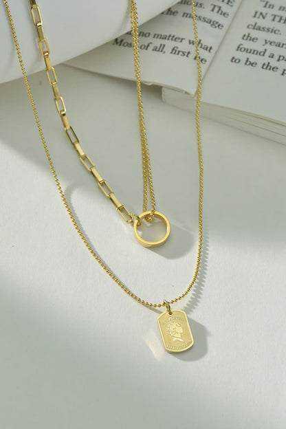 Tag Pendant Necklace | AdoreStarr