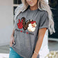 PEACE LOVE SANTA Graphic T-Shirt | AdoreStarr