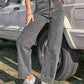 Buttoned Cropped Jeans | AdoreStarr