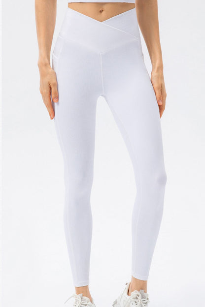 V Shape Waistband Long Pants | AdoreStarr